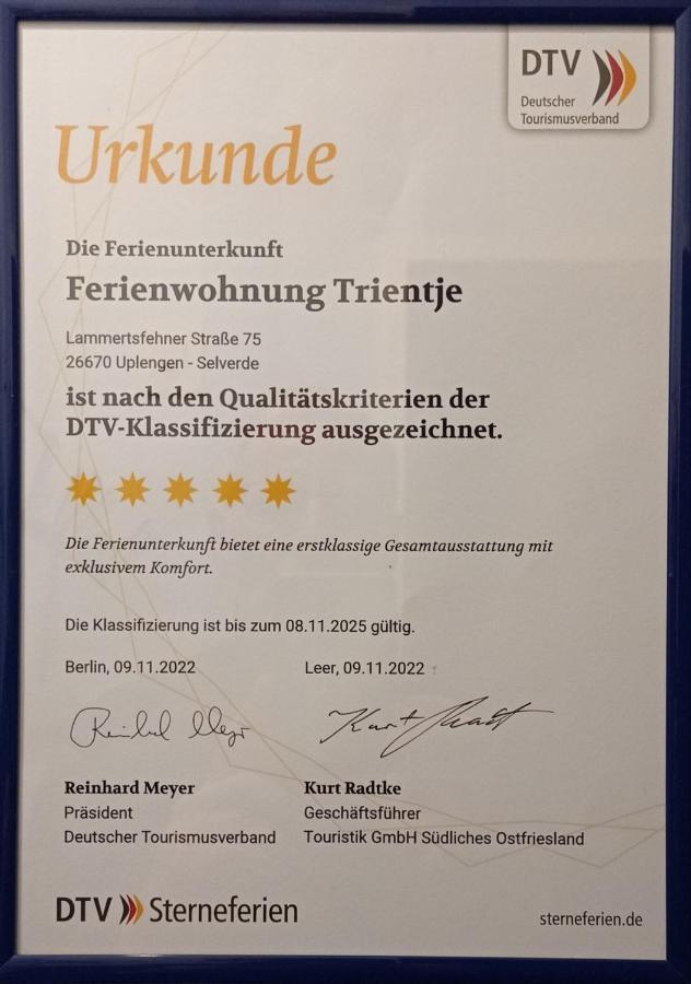 Fewo Trientje Uplengen Extérieur photo